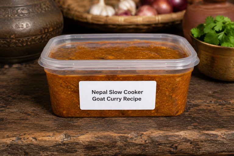 Nepal Slow Cooker Goat Curry Recipe Storage Tips