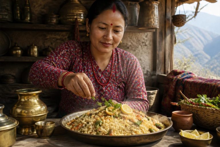 Nepal Vegetable Pulao Recipe Cooking Tips