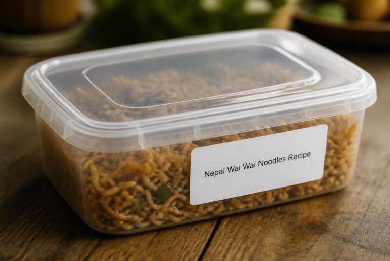 Nepal Wai Wai Noodles Recipe Storage Tips