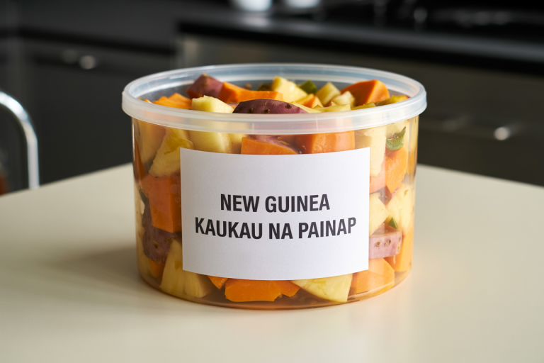 Kaukau na Painap Recipe