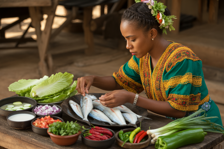 New Guinea Kokoda Fish Cooking TIps
