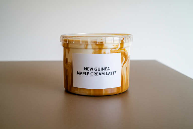 New Guinea Maple Cream Latte Storage TIps