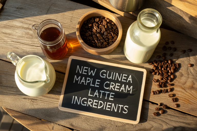 New Guinea Maple Cream Latte Ingredients