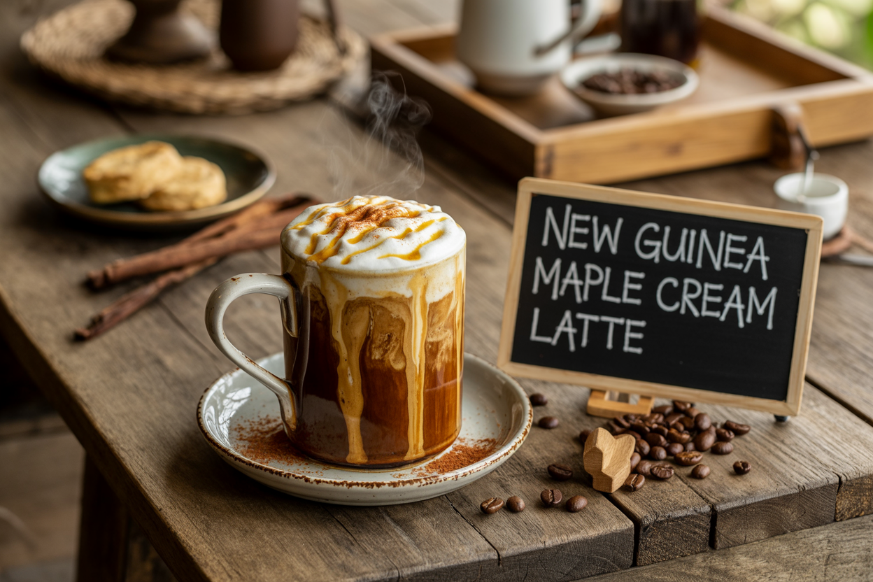 New Guinea Maple Cream Latte