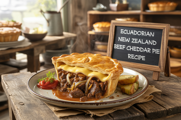 New Zealand Beef Cheddar Pie Recipe