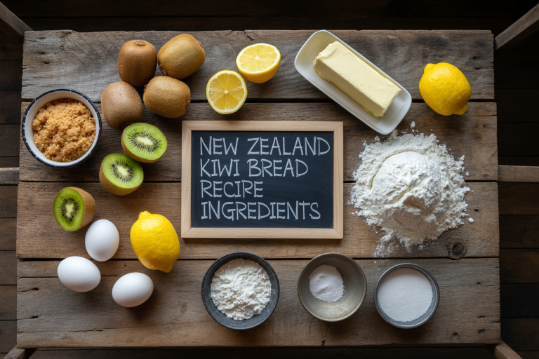 New Zealand Kiwi Bread Recipe Ingredients