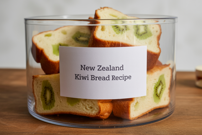 New Zealand Kiwi Bread Recipe Storage TIps
