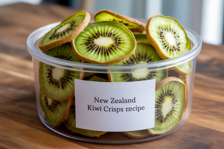 New Zealand Kiwi Crisps Recipe Storage Tips