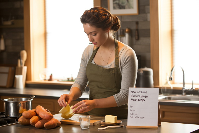 New Zealand Kumara Ginger Mash Recipe Cooking TIps
