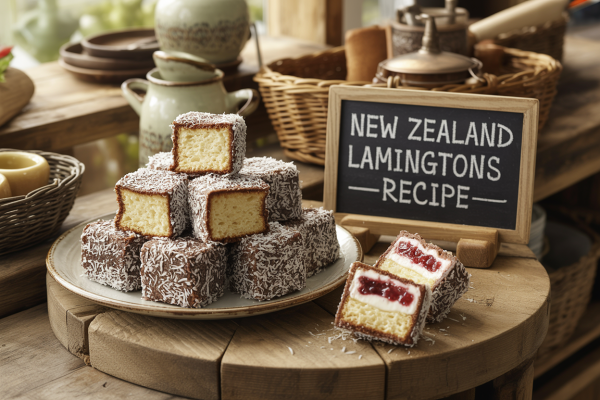 New Zealand Lamingtons Recipe