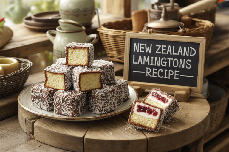 New Zealand Lamingtons Recipe