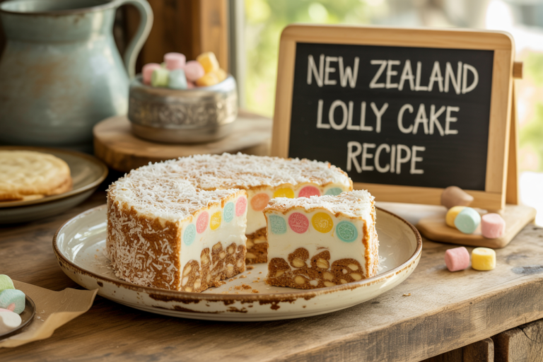 New Zealand Lolly Cake Recipe