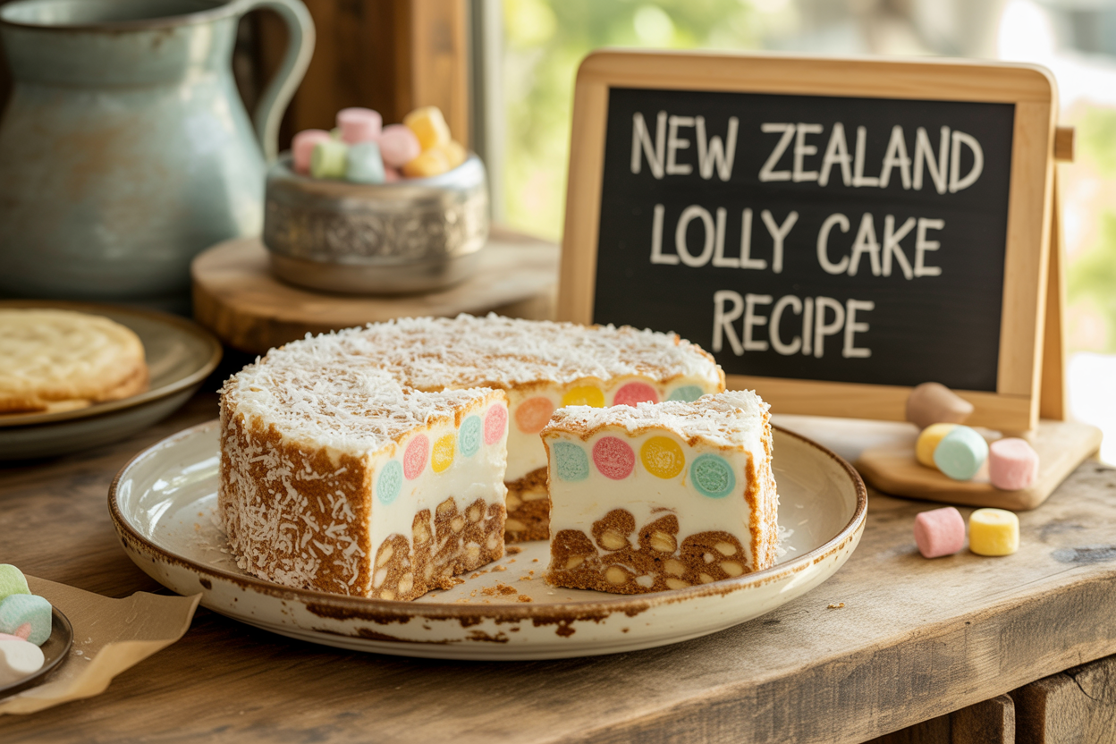 New Zealand Lolly Cake Recipe