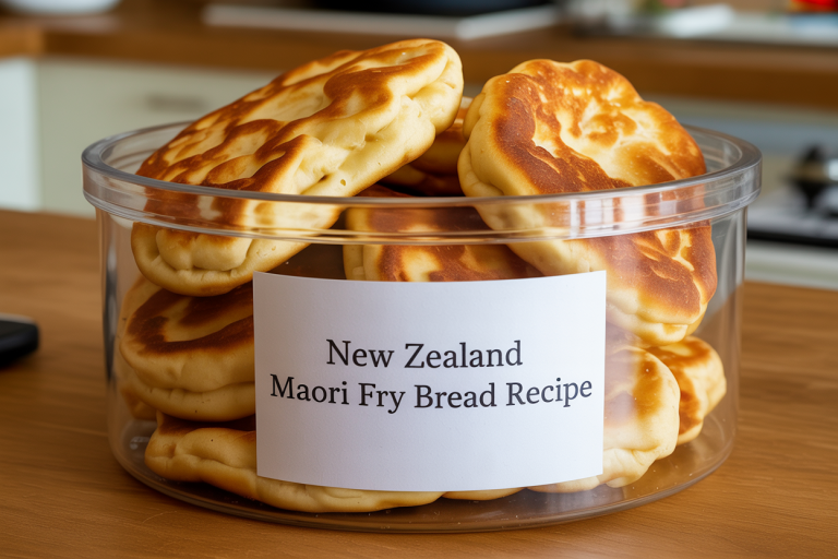 New Zealand Maori Fry Bread Recipe Storage TIps