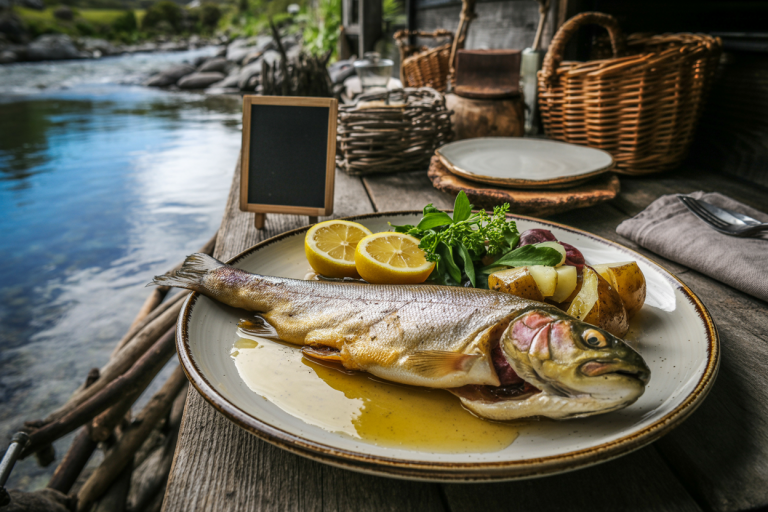 New Zealand Pan Fried Trout