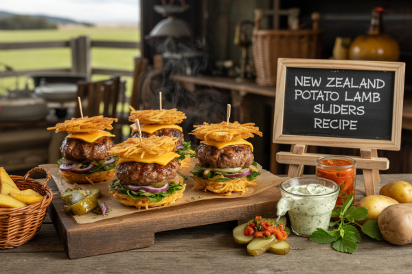 New Zealand Potato Lamb Sliders Recipe