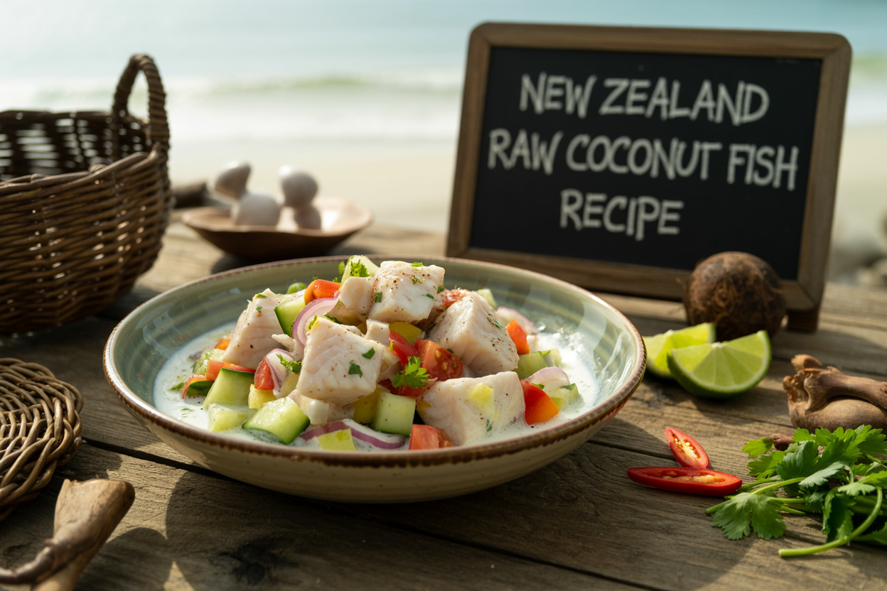 New Zealand Raw Coconut Fish Recipe