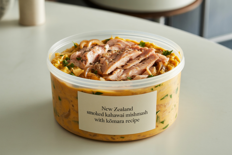 New Zealand Smoked Kahawai Mishmash with Kūmara Recipe Storage Tips