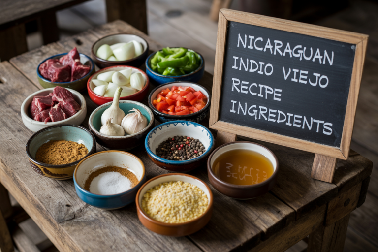Nicaraguan Indio Viejo Recipe - Ingredients