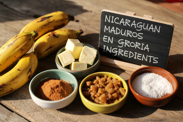 Nicaraguan Maduros en Gloria Recipe - Ingredients