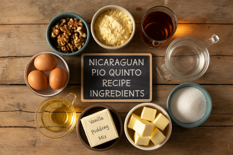 Nicaraguan Pio Quinto Recipe - Ingredients