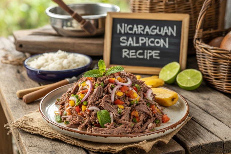 Nicaraguan Salpicon Recipe