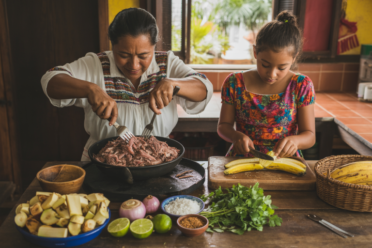 Nicaraguan Salpicon Recipe - Prep