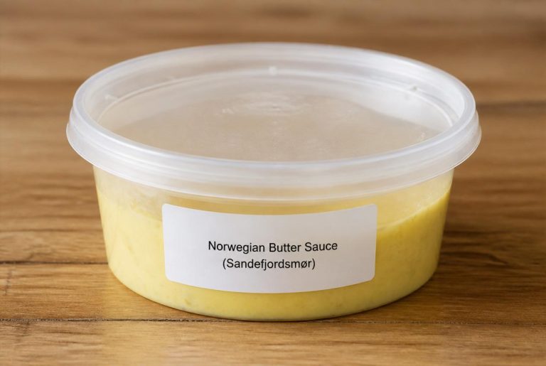 Norwegian Butter Sauce (Sandefjordsmør) Storage TIps