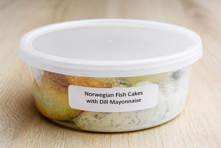 Norwegian Fish Cakes with Dill Mayonnaise Storage TIps