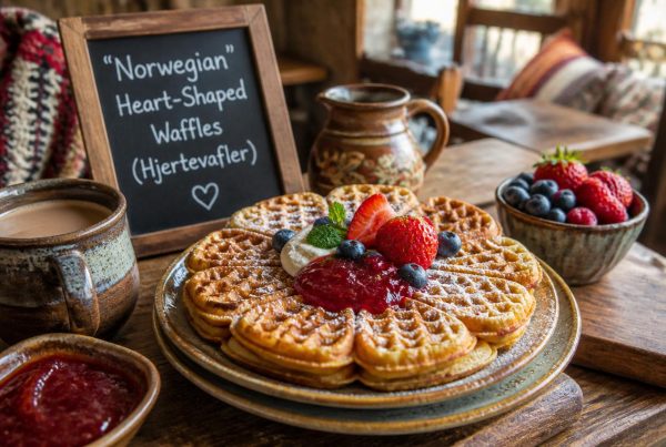 Norwegian Heart-Shaped Waffles (Hjertevafler)