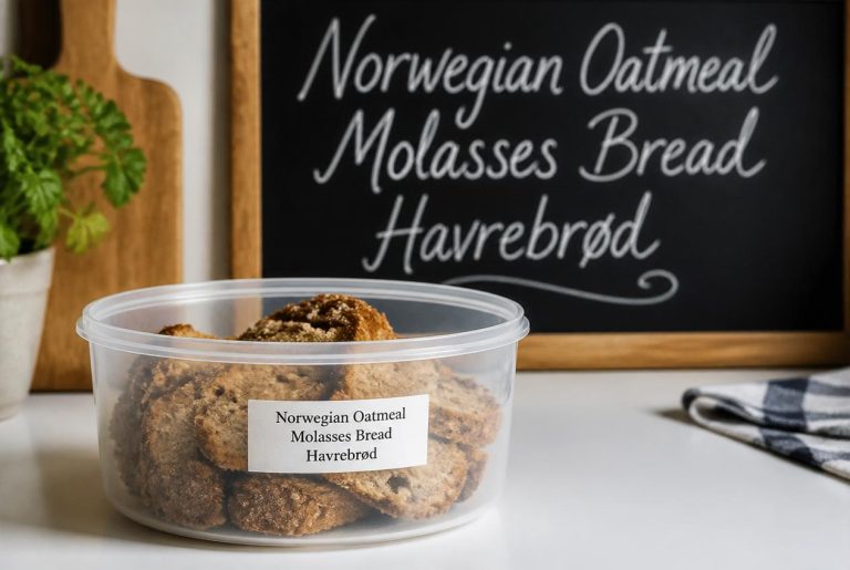 Norwegian Oatmeal Molasses Bread (Havrebrød) Storage TIps