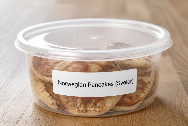 Norwegian Pancakes (Sveler) Storage TIps