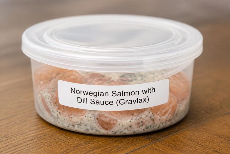 Norwegian Salmon with Dill Sauce (Gravlax) Storage TIps