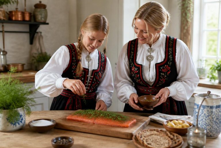 Norwegian Salmon with Dill Sauce (Gravlax) Cooking TIps