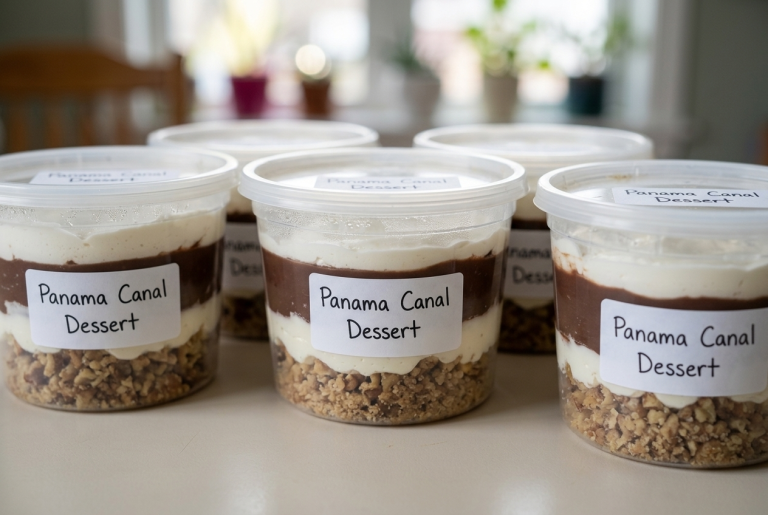 Panama Canal Dessert Recipe Storage TIps