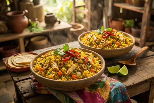 Panamanian Arroz Con Pollo Recipe