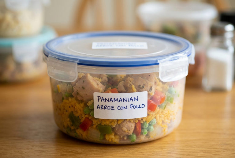 Panamanian Arroz Con Pollo Recipe Storage Tips