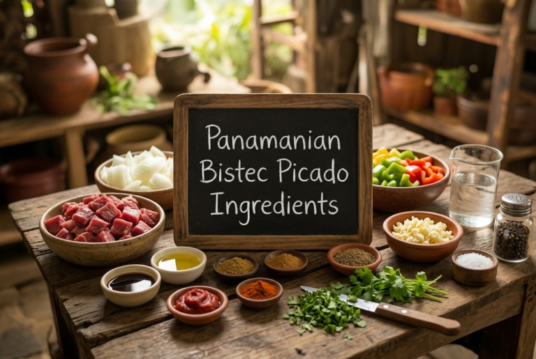 Panamanian Bistec Picado Recipe Ingredients