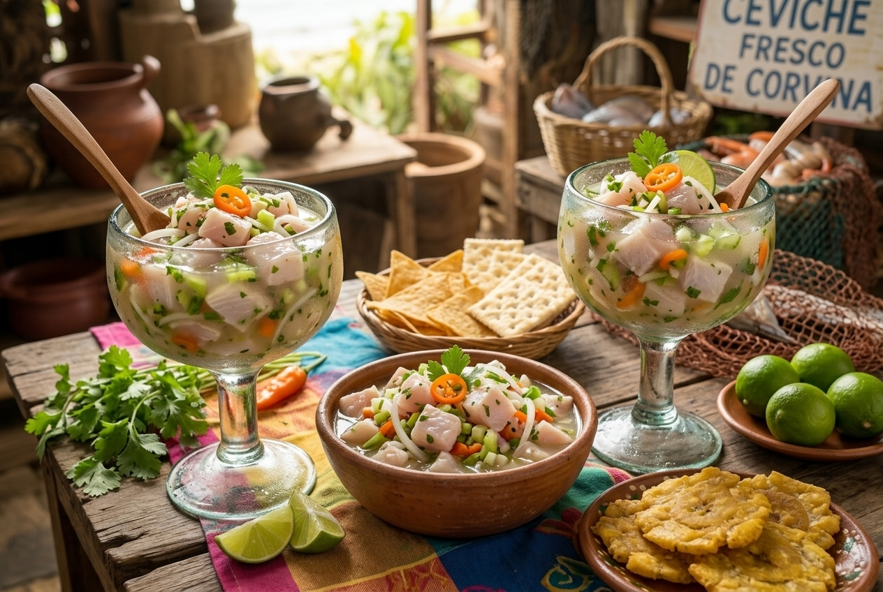Panamanian Ceviche de Corvina Recipe