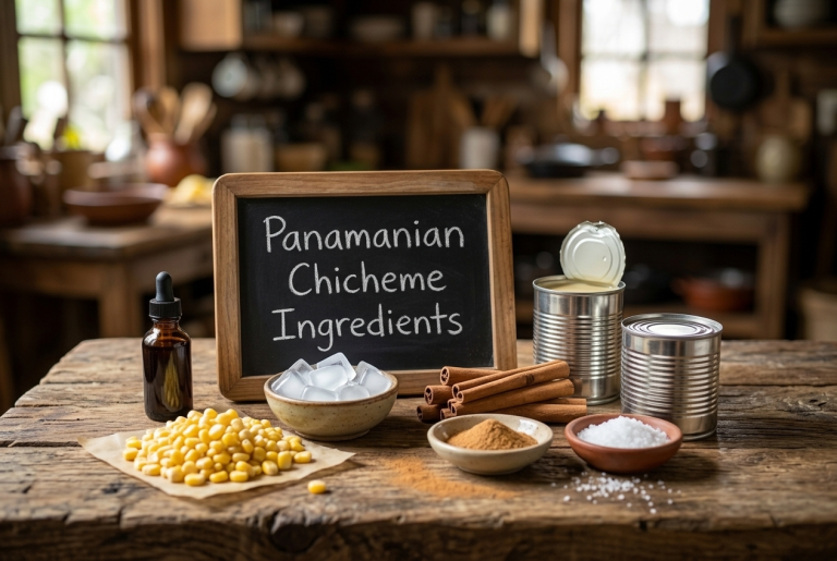 Panamanian Chicheme Recipe Ingredients
