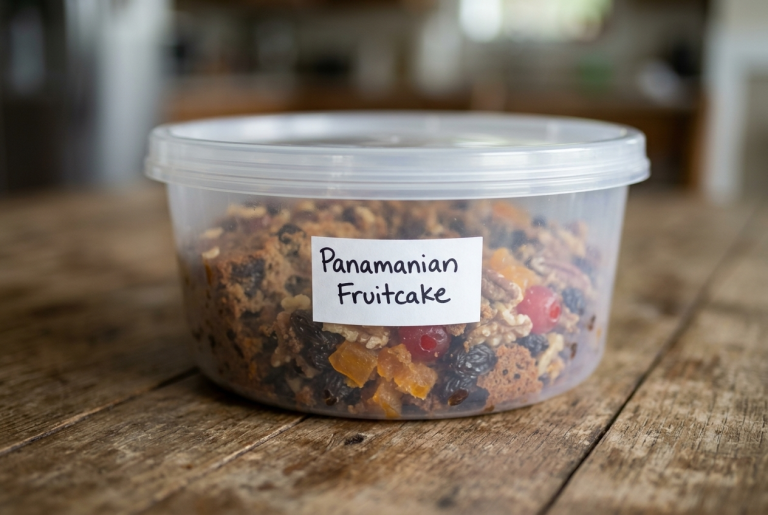 Panamanian Fruitcake Recipe Storage TIps