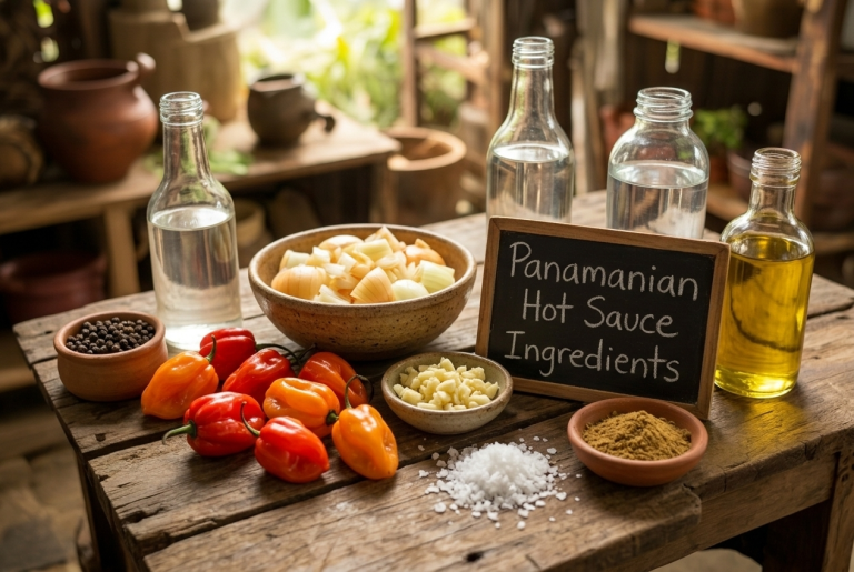Panamanian Hot Sauce Recipe Ingredients