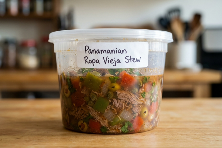 Panamanian Ropa Vieja Stew Recipe Storage