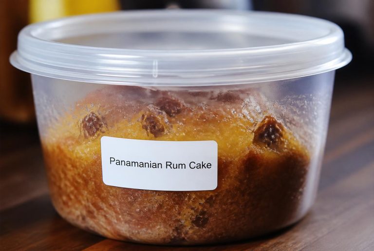 Panamanian Rum Cake Storage TIps