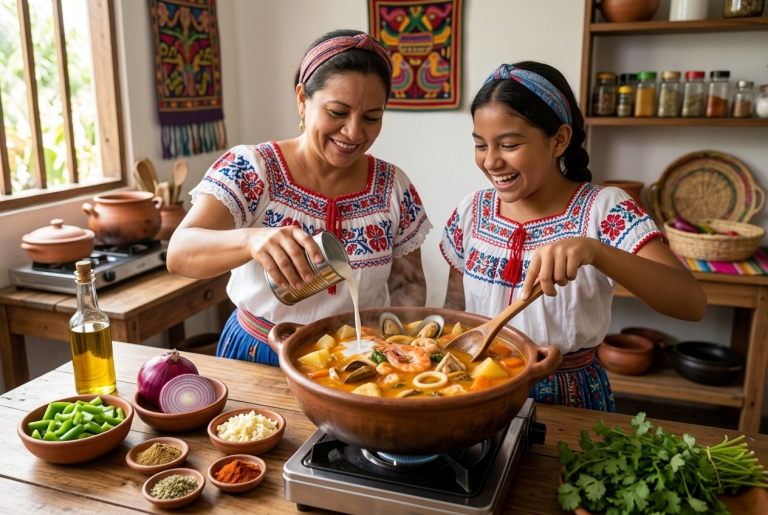 Panamanian Seafood Stew Recipe Cooking TIps