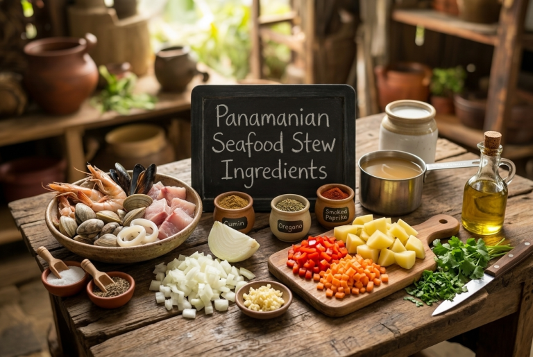 Panamanian Seafood Stew Recipe Ingredients