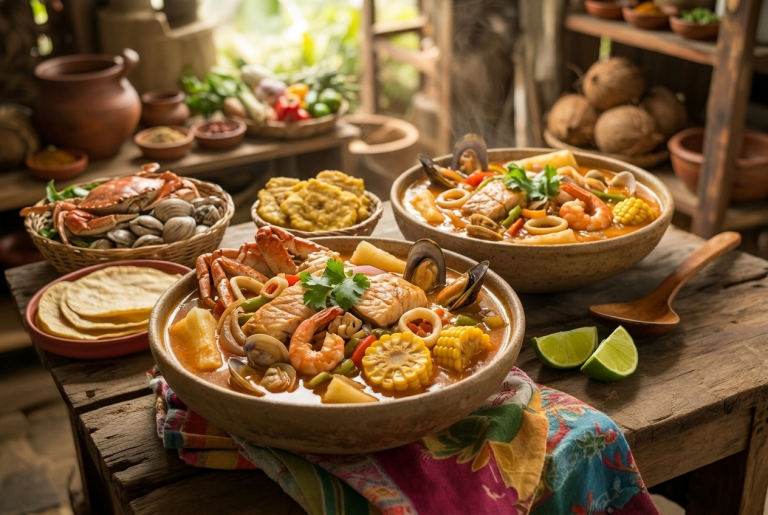 Panamanian Seafood Stew Recipe