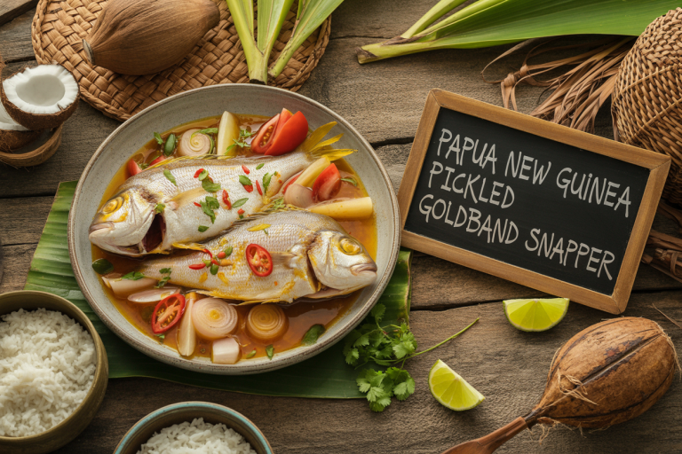 Papua New Guinea Pickled Goldband Snapper