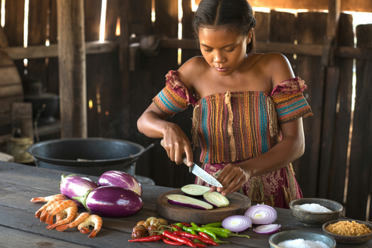 Papua New Guinea Sambal Terong Asam Cooking TIps