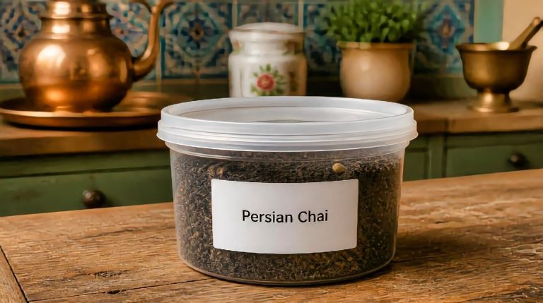 Persian Chai Tea Recipe Storage